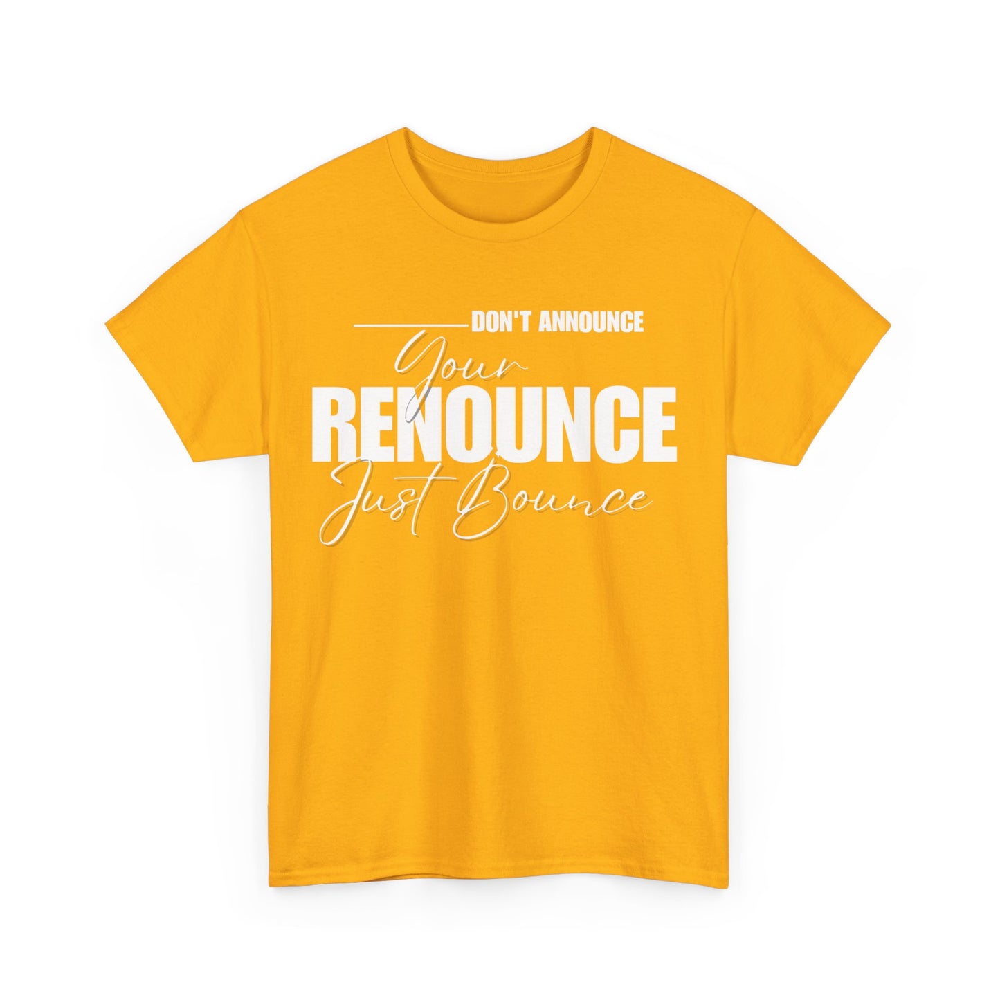 Renounce Unisex Heavy Cotton Tee