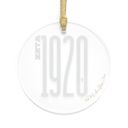 Zeta Inspired Acrylic Christmas Ornaments