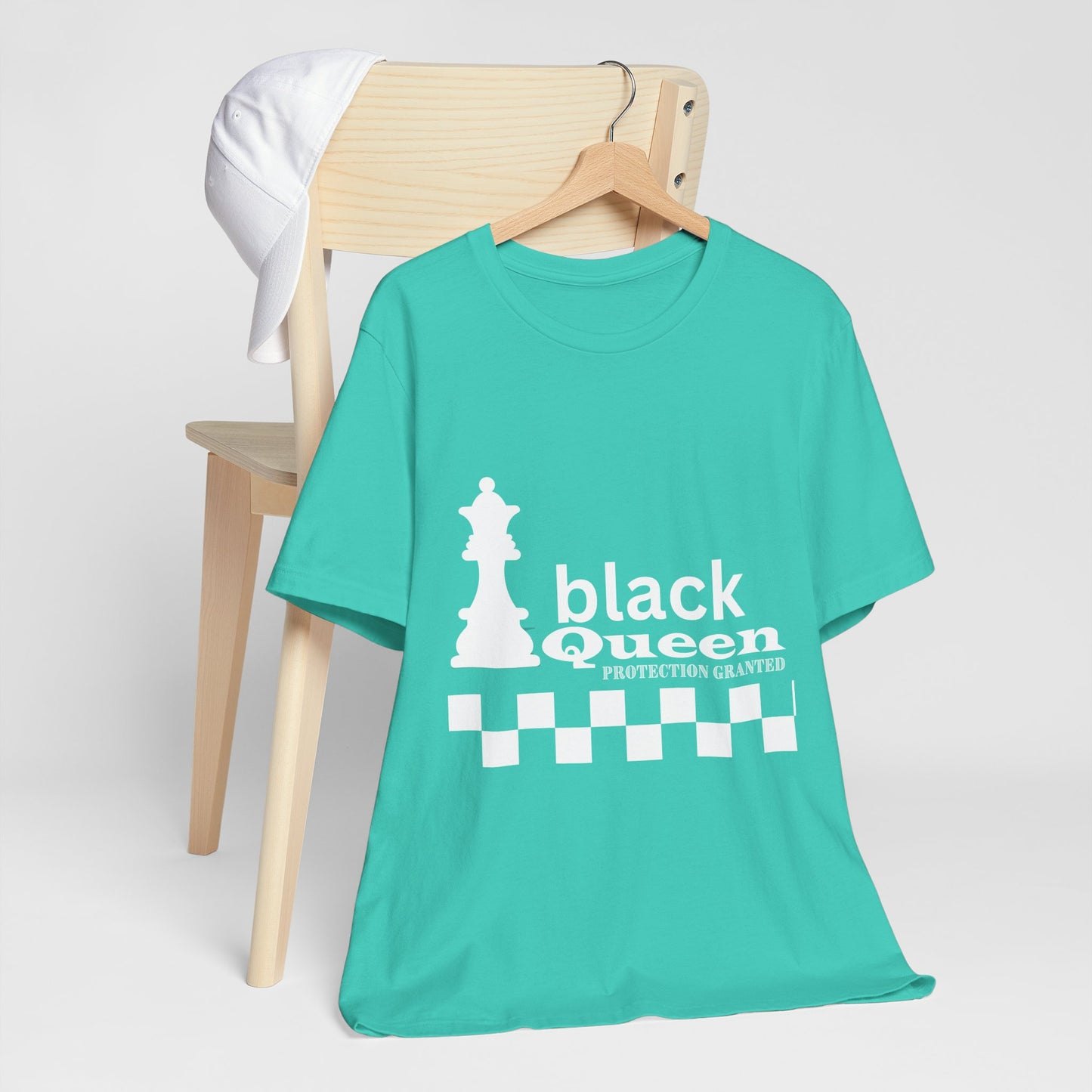 Black Queen Chess Tee - Unisex Jersey Short Sleeve
