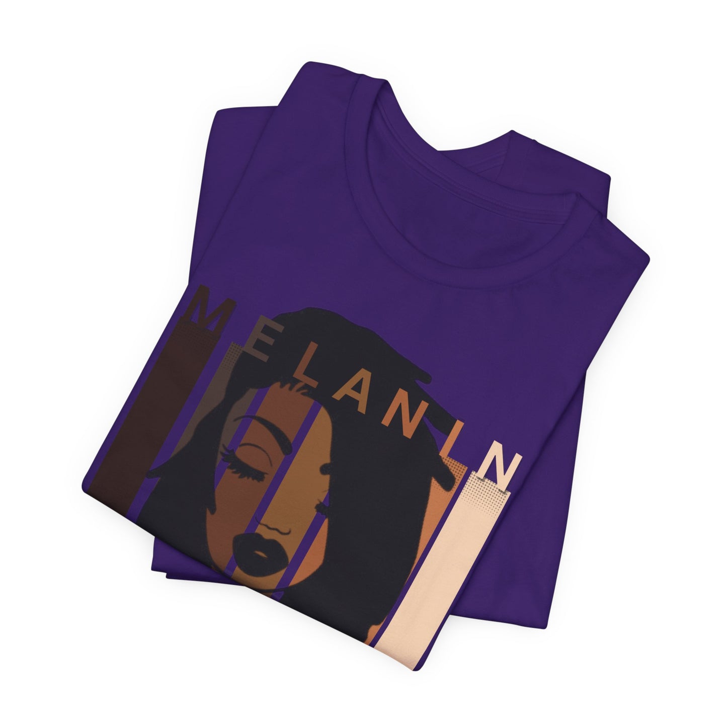 Melanin Loc'd Jersey Short Sleeve Tee