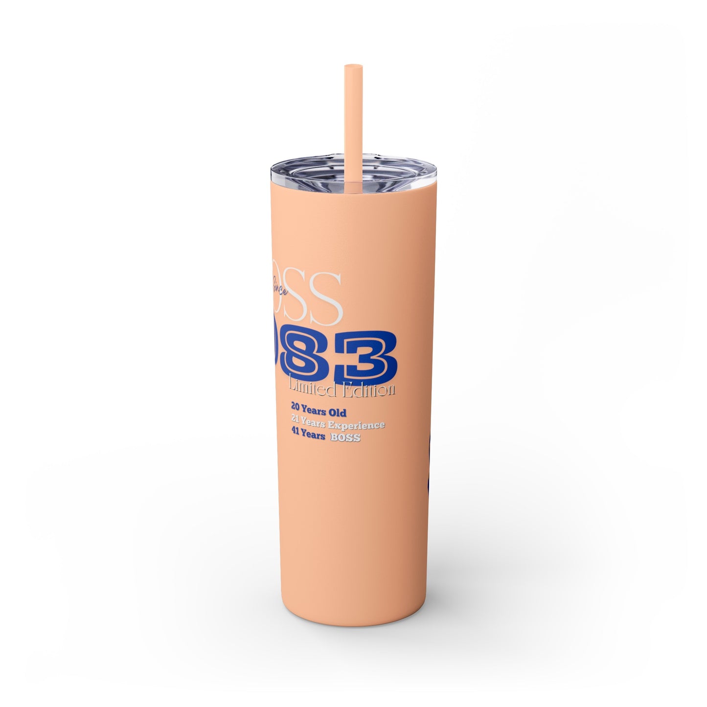 Copy of 1983 Born Skinny Tumbler with Straw, 20oz
