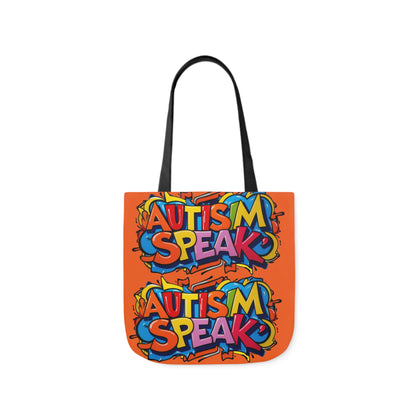 Autism Awareness Canvas Tote Bag,
