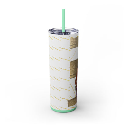 Customizable "Will you be my Bridesmaid?" Skinny Tumbler with Straw, 20oz