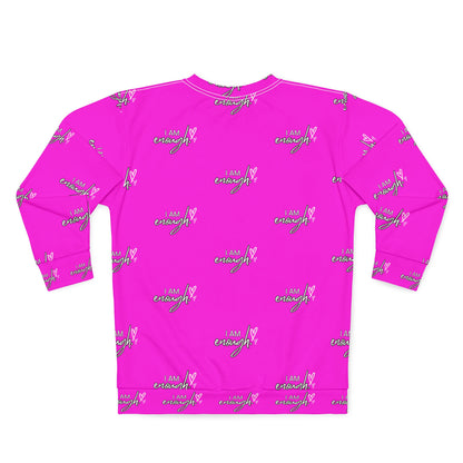 Hot Pink Unisex Sweatshirt - I am Enough