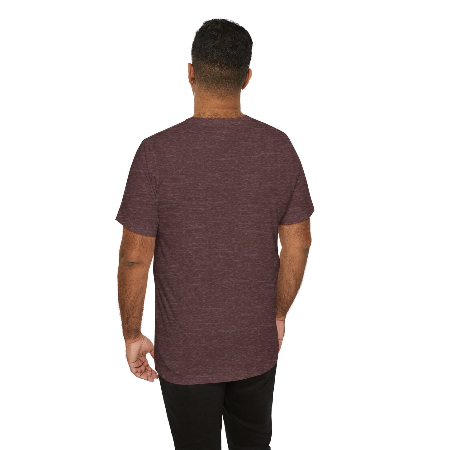 Black King Chess Tee - Unisex Jersey Short Sleeve