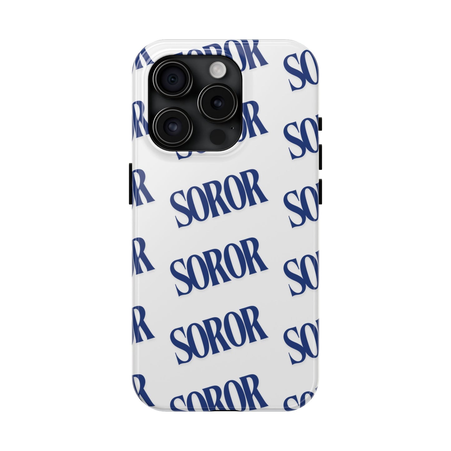 Phone Case - Soror White & Royal Blue