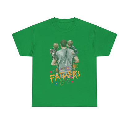 Happy Father's Day Unisex Heavy Cotton Tee