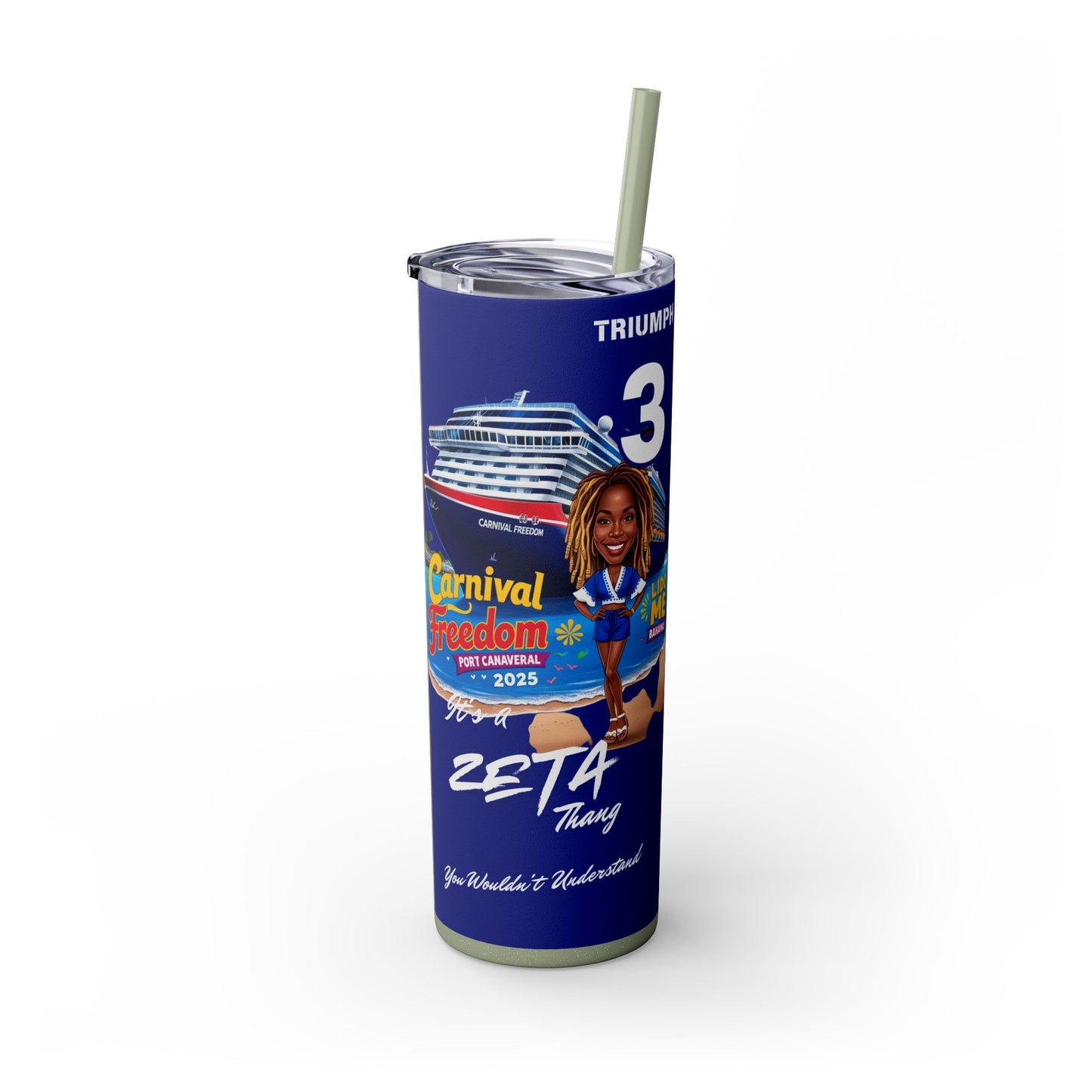 Tumbler - Tre LIDO DECK Beach and Poolside Theme