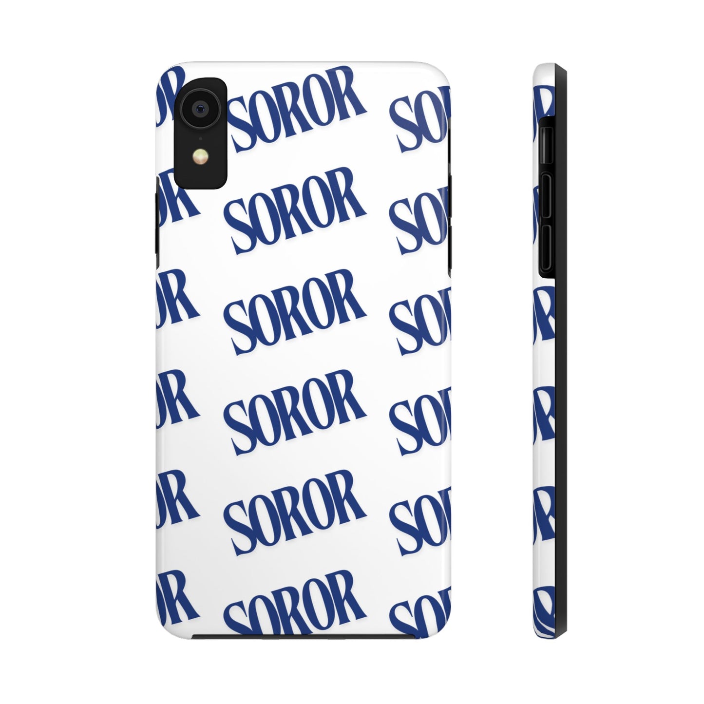 Phone Case - Soror White & Royal Blue