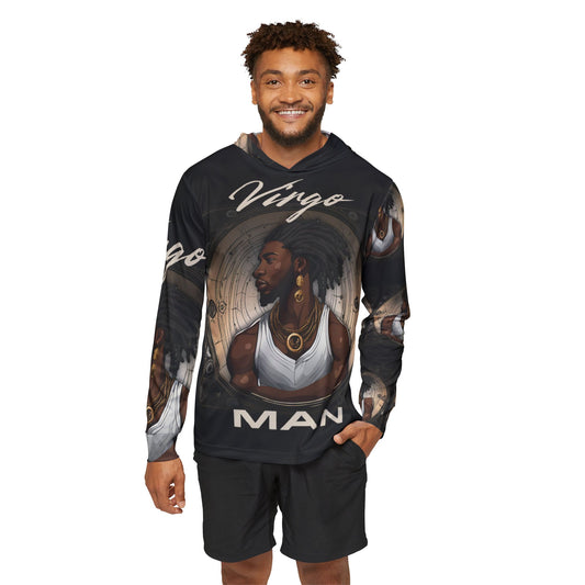 Virgo Man's Sports Warmup Hoodie