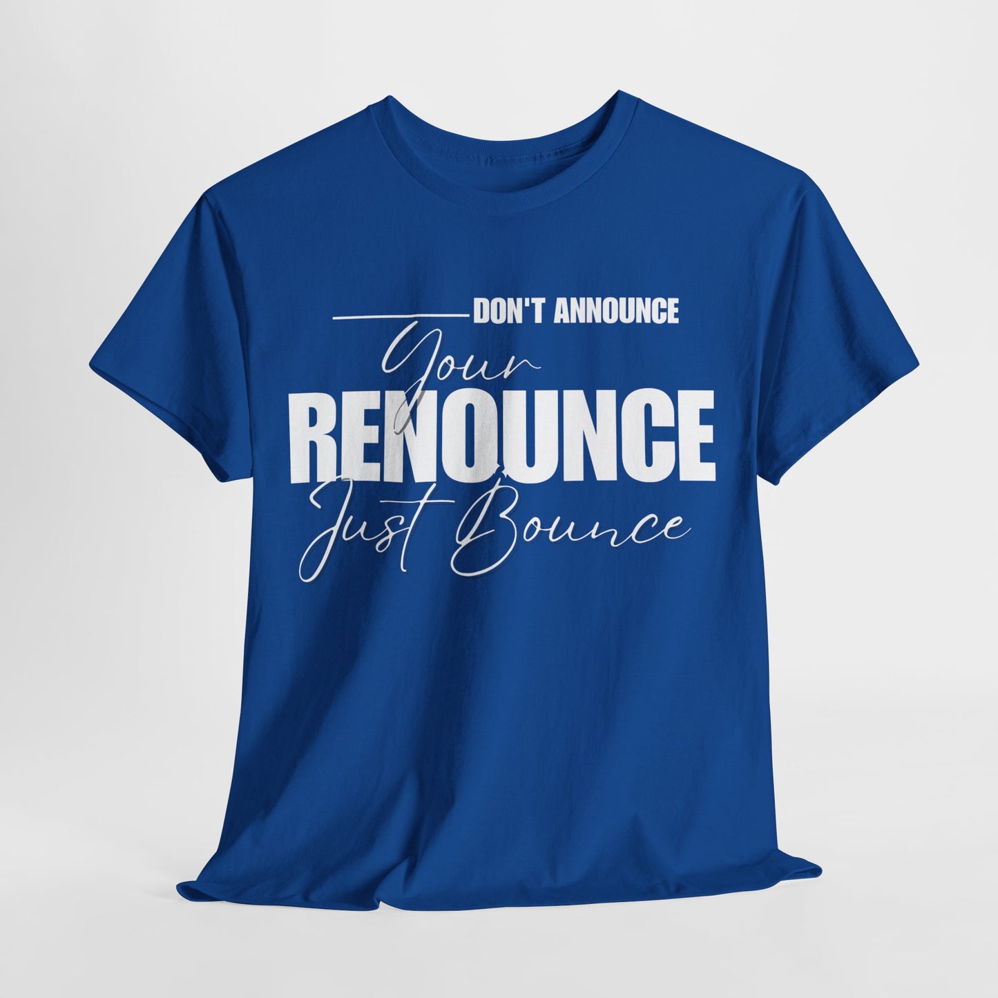 Renounce Unisex Heavy Cotton Tee
