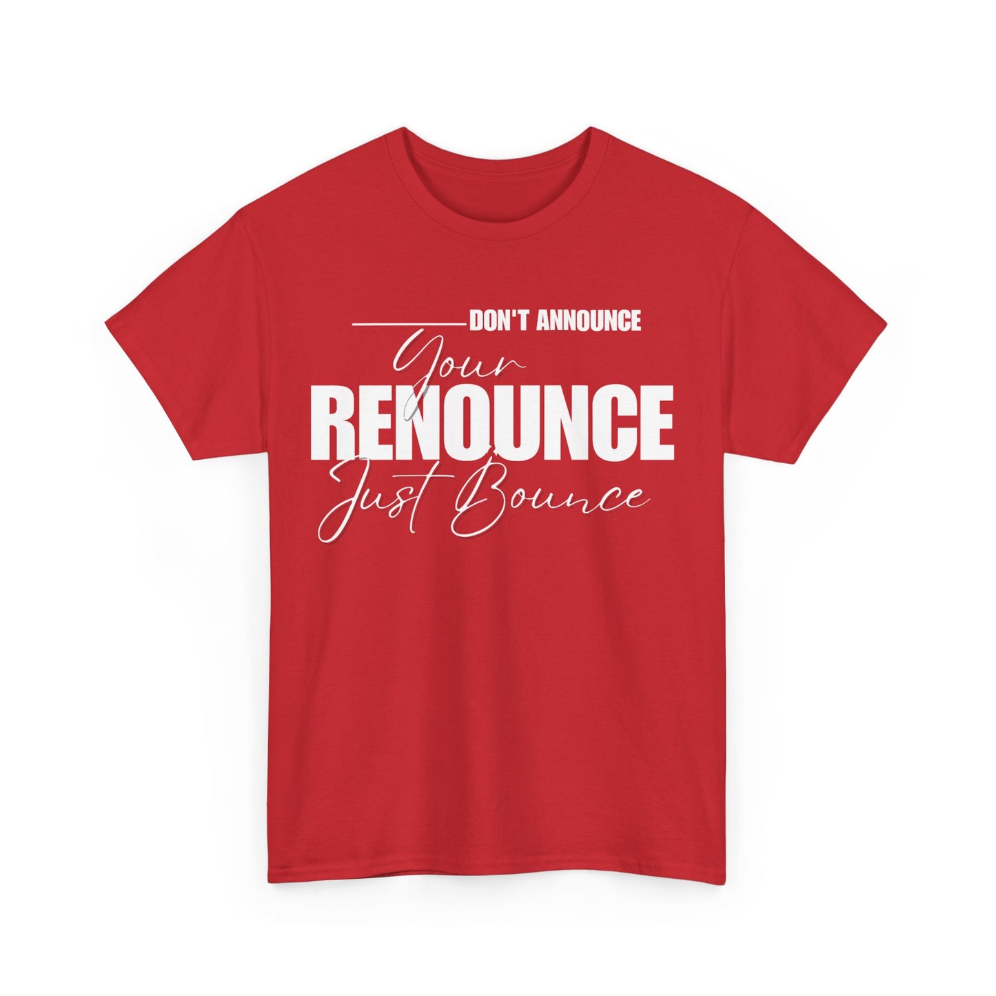 Renounce Unisex Heavy Cotton Tee