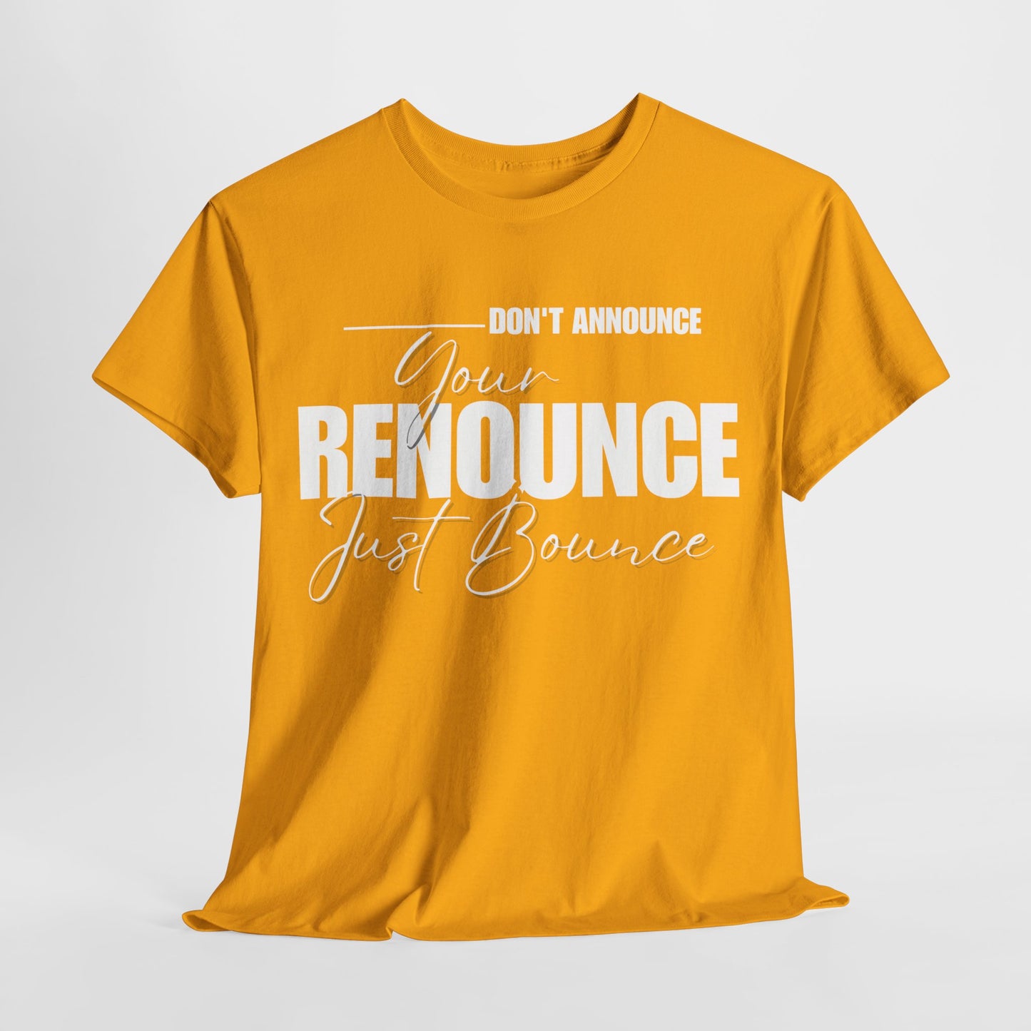 Renounce Unisex Heavy Cotton Tee