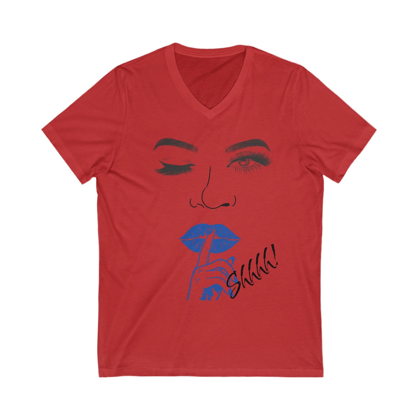 V-Neck Tee - Sometimes Your Words Are Enough