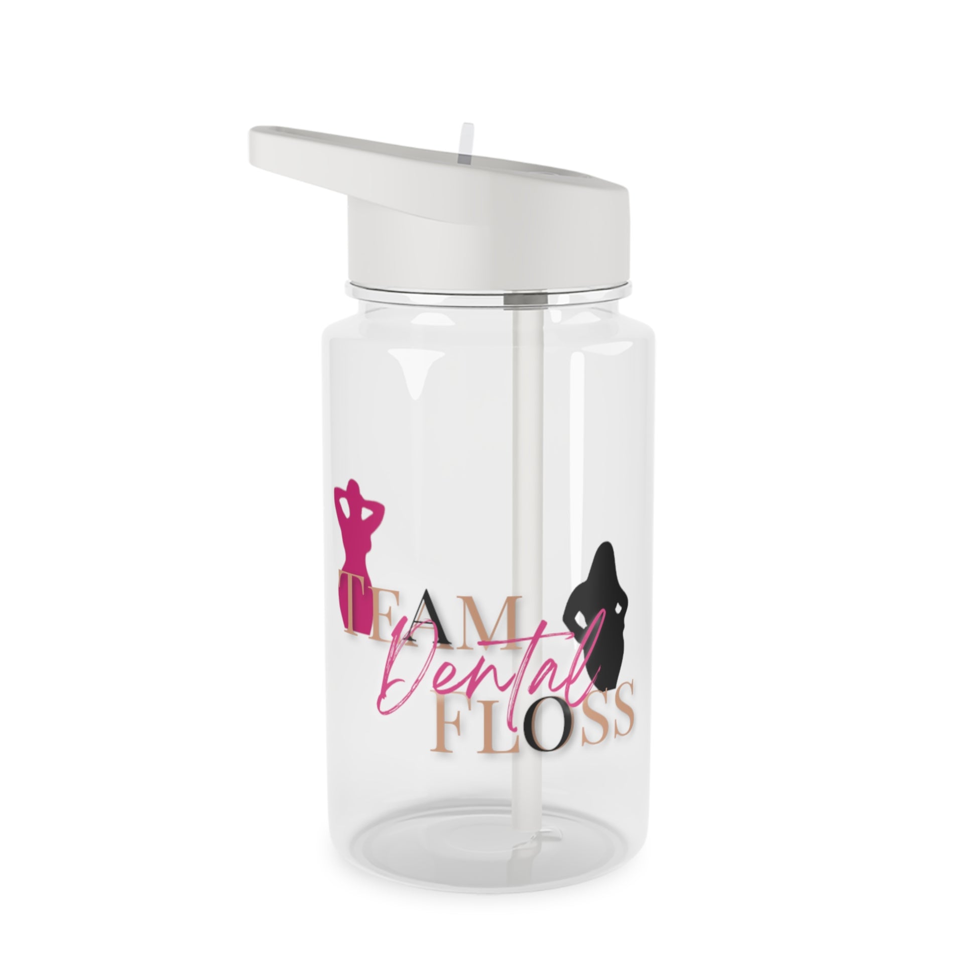 Team Dental Floss Tritan Water Bottle-VMA Specialties Boutique