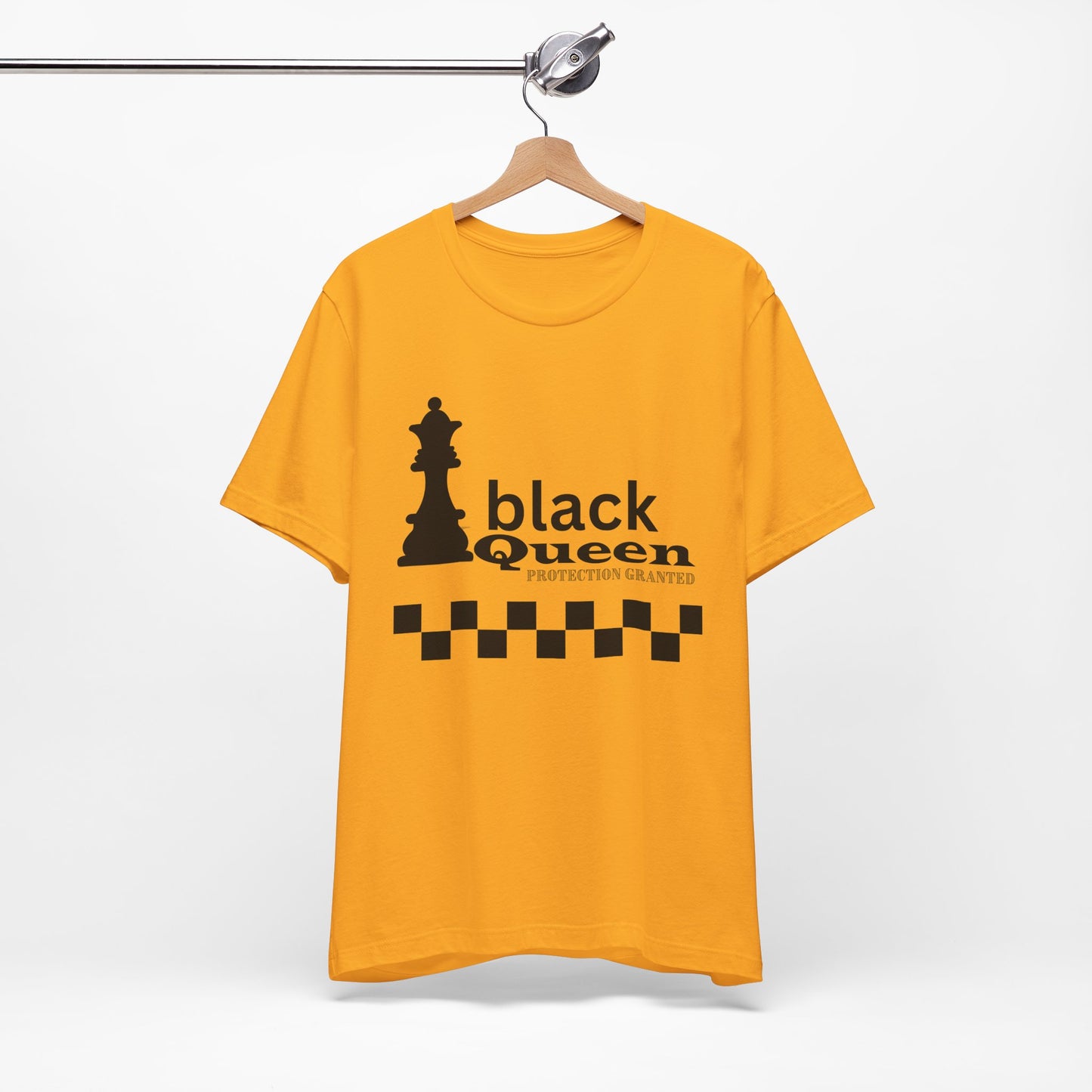 Black Queen Chess Tee - Unisex Jersey Short Sleeve