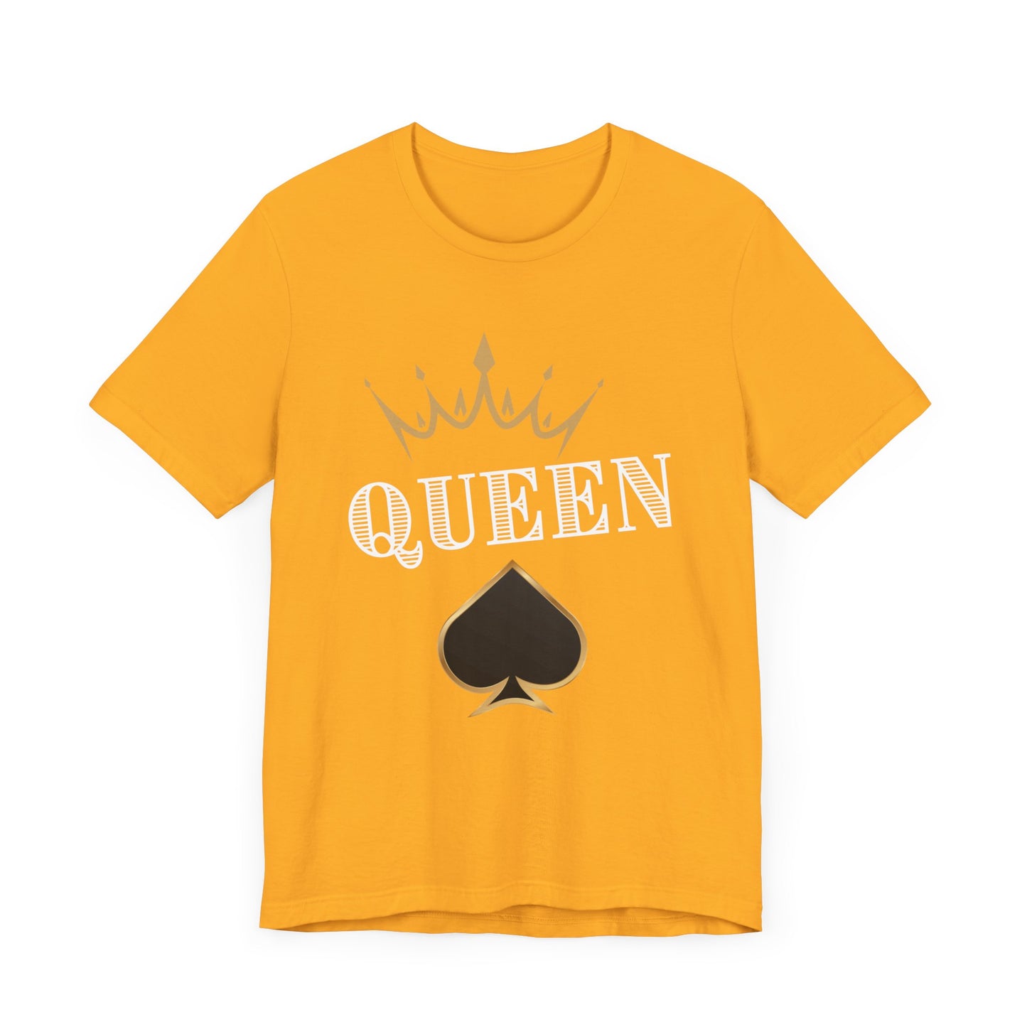 Queen Spades Tee - Unisex Jersey Short Sleeve