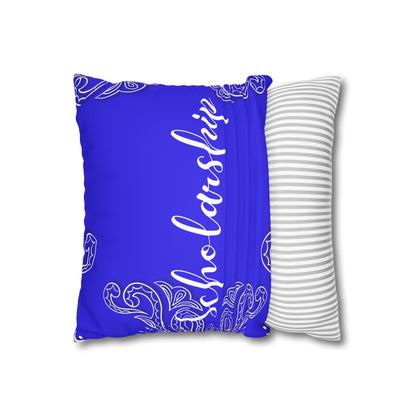Scholarship 1920 Faux Suede Square Pillowcase