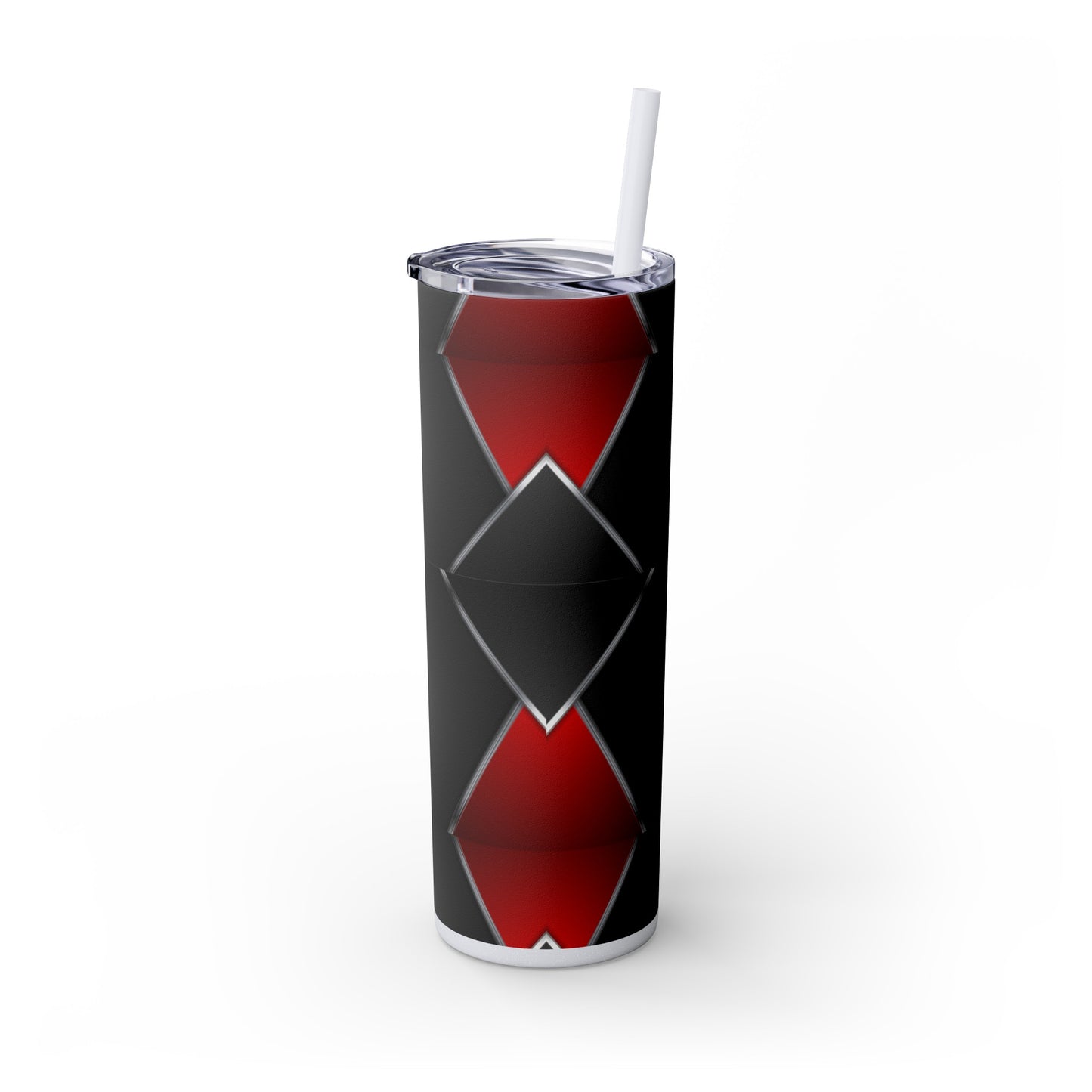DANGER Skinny Tumbler with Straw, 20oz