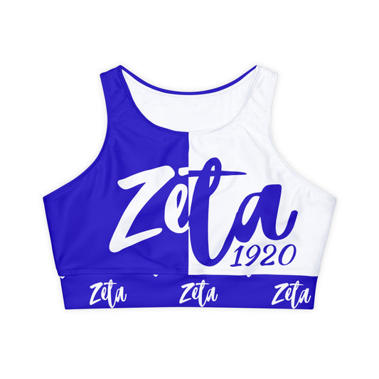 Zeta Fully Lined, Padded Sports Bra