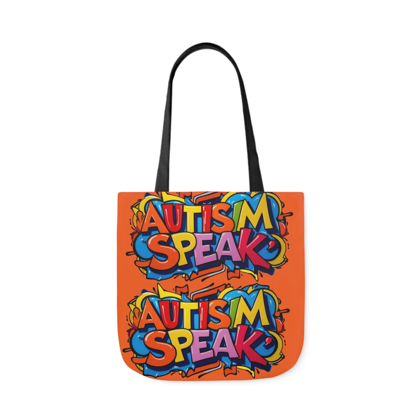 Autism Awareness Canvas Tote Bag,