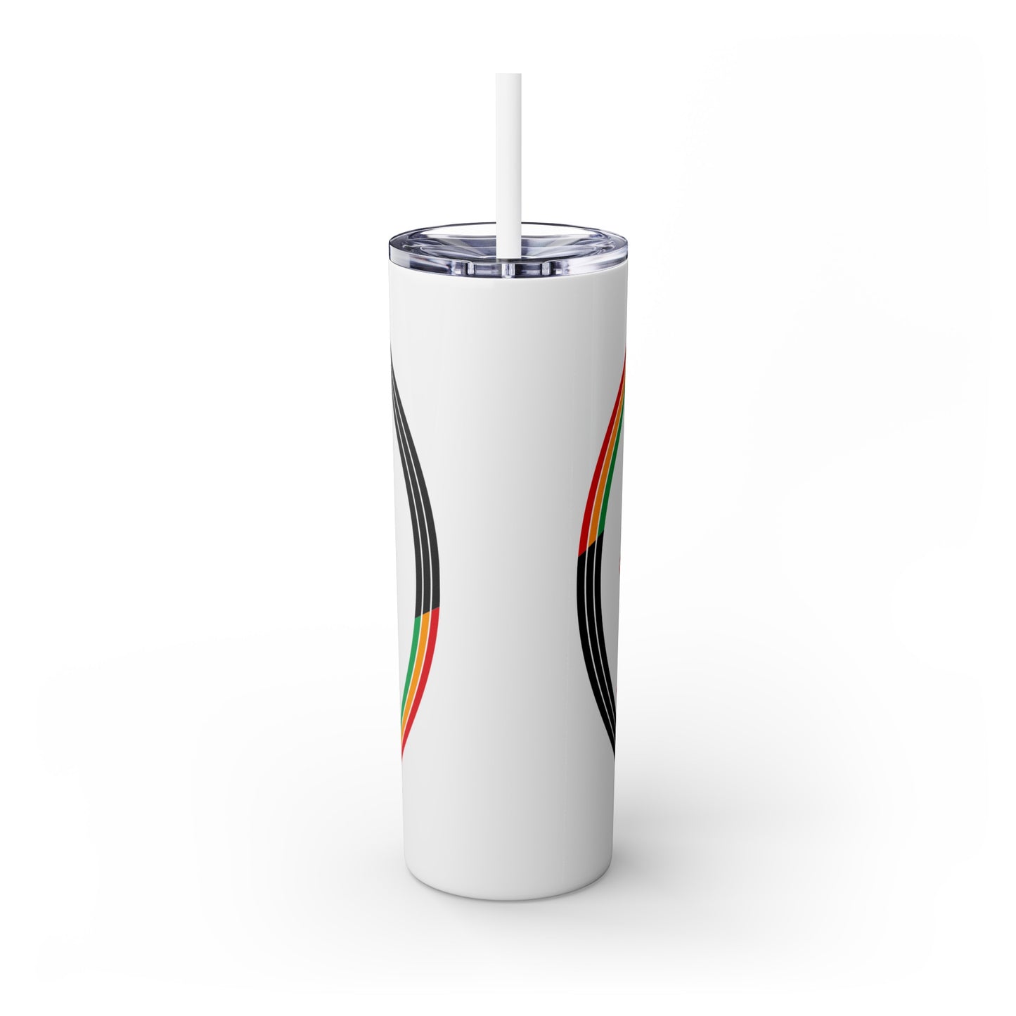 Juneteenth Skinny Tumbler with Straw, 20oz
