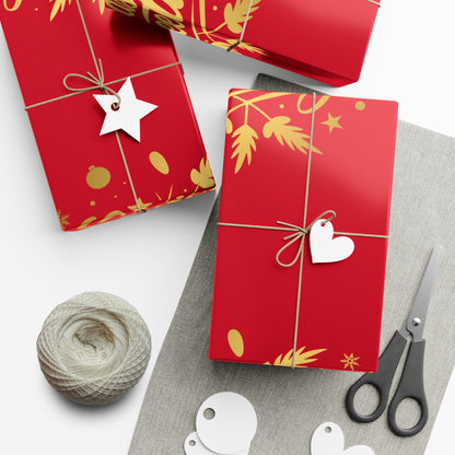 Gift Wrap-African American Inspired Season Greetings