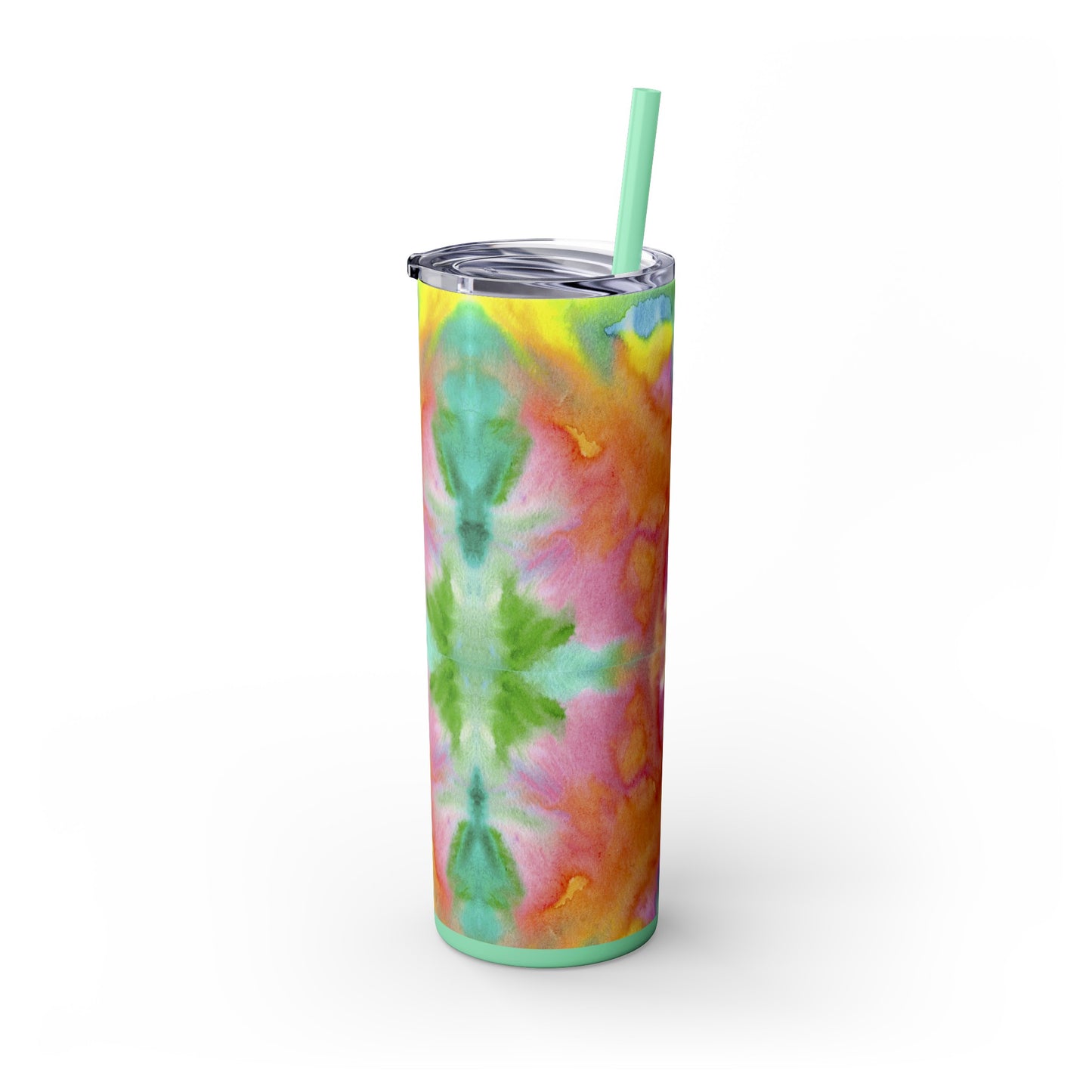 Soft Candy Skinny Tumbler with Straw, 20oz