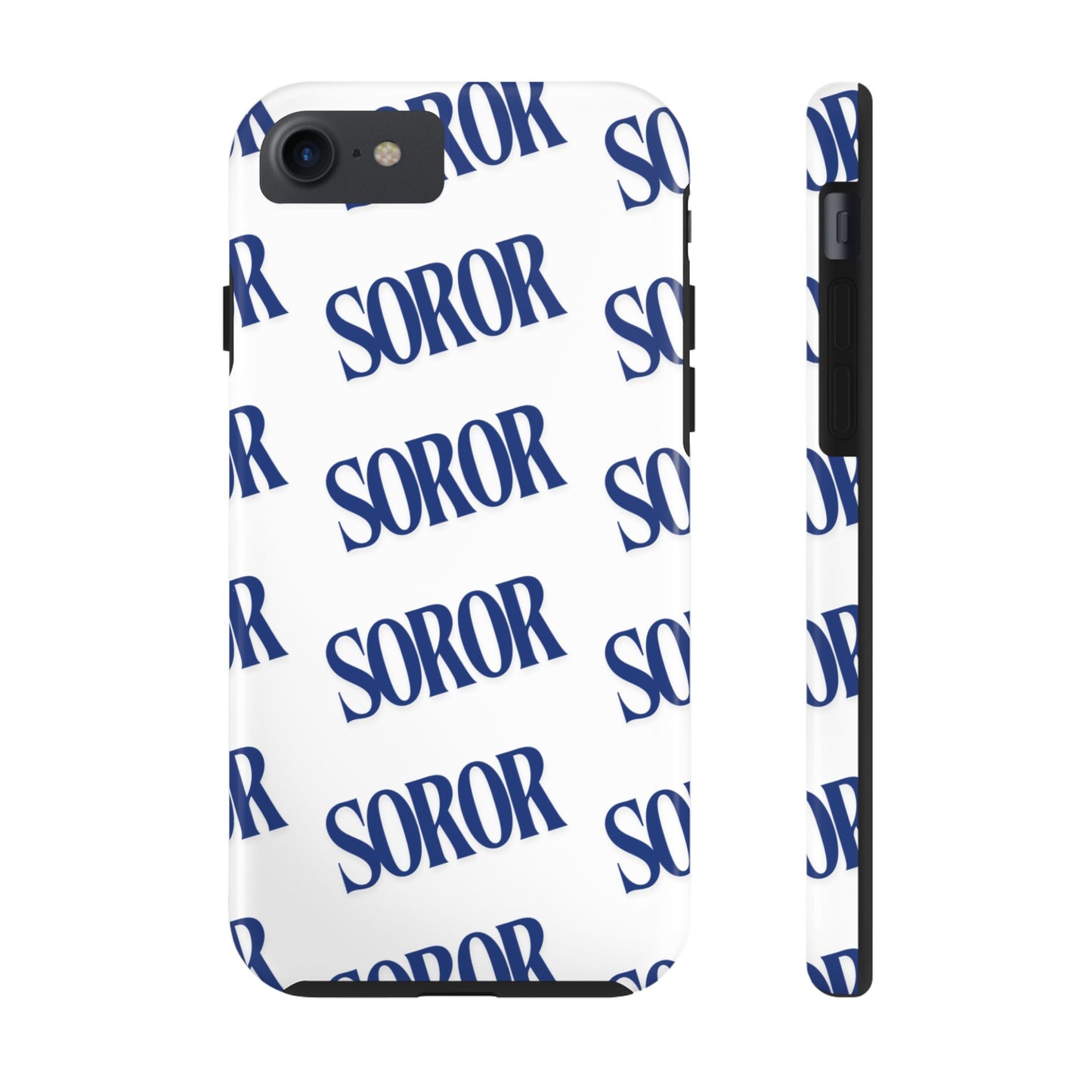 Phone Case - Soror White & Royal Blue