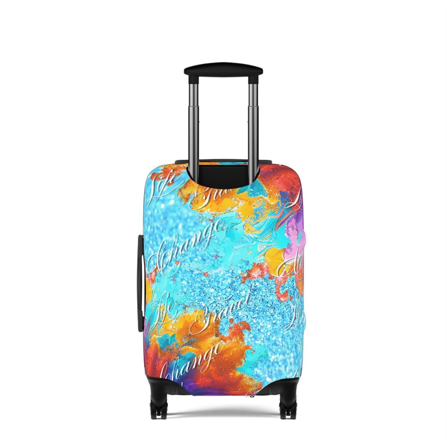 Life Travel Change Luggage Cover