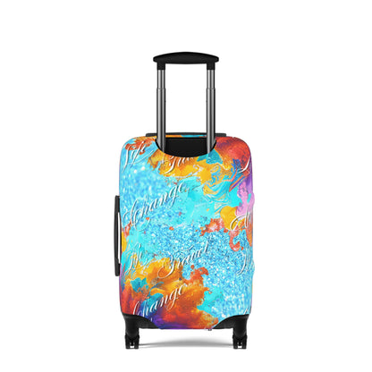Life Travel Change Luggage Cover