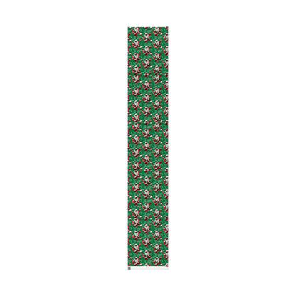 Santa Gotta Groove, African American Santa Christmas Holiday Wrap