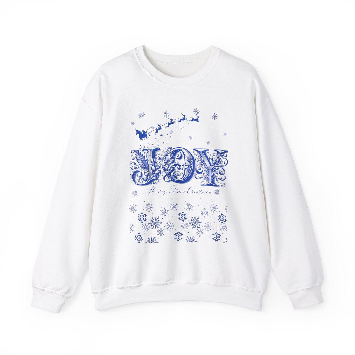 Christmas Joy Merry Finer Sweatshirt