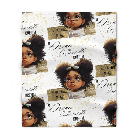 To Dream The Impossible Throw Blanket-VMA Specialties Boutique