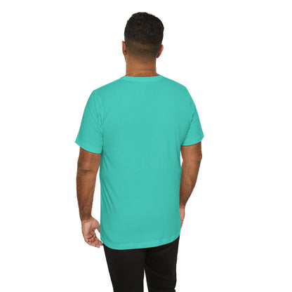 Black King Chess Tee - Unisex Jersey Short Sleeve
