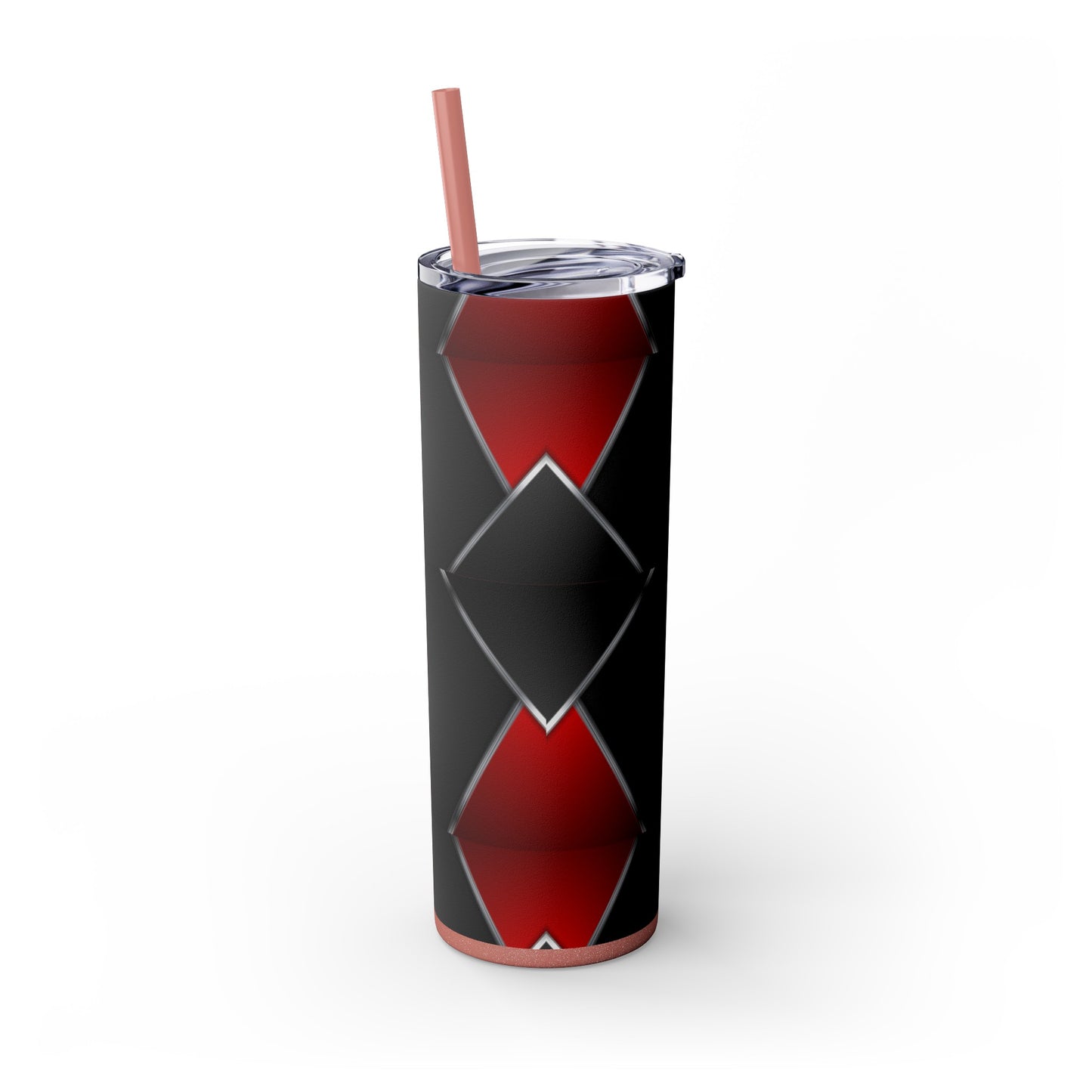 DANGER Skinny Tumbler with Straw, 20oz