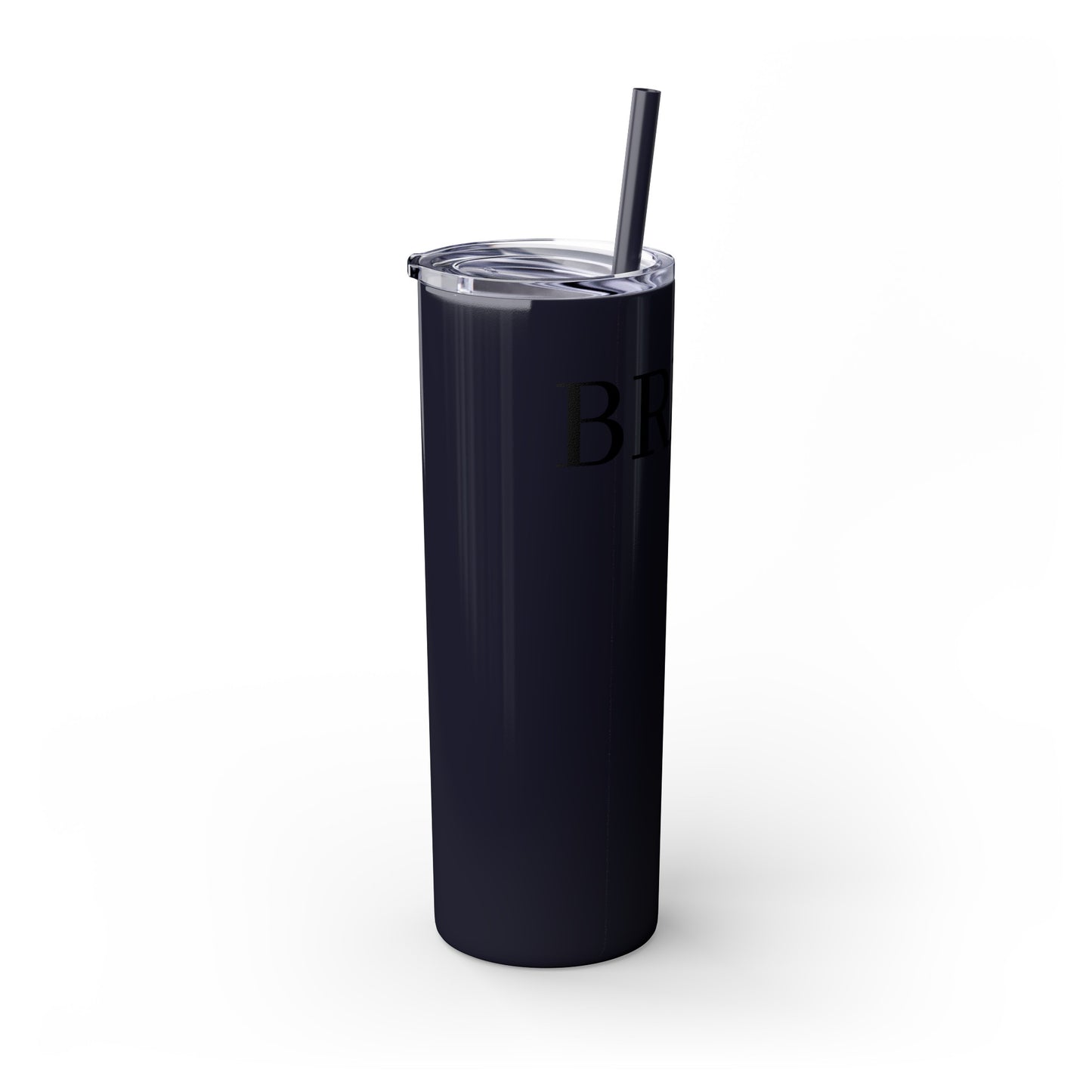 Bride Crew Skinny Tumbler with Straw, 20oz