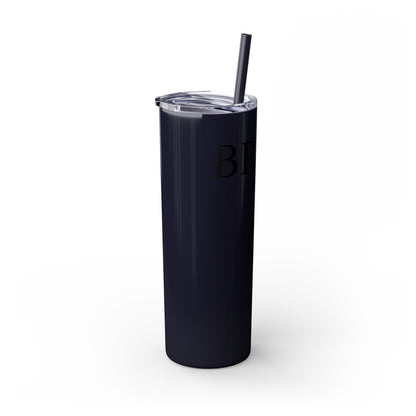 Bride Crew Skinny Tumbler with Straw, 20oz