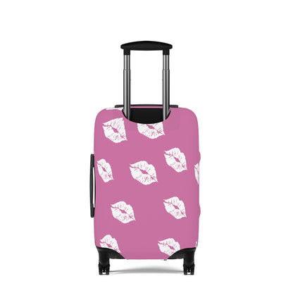Every Journey  Pnk & White Luggage Cover