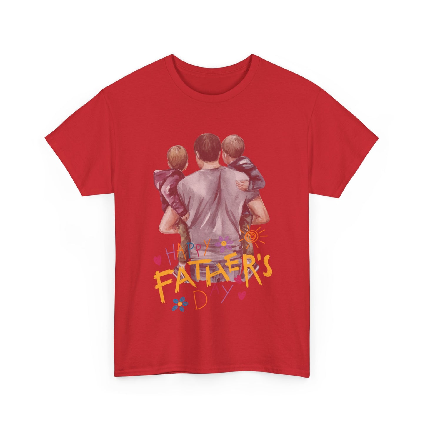 Happy Father's Day Unisex Heavy Cotton Tee
