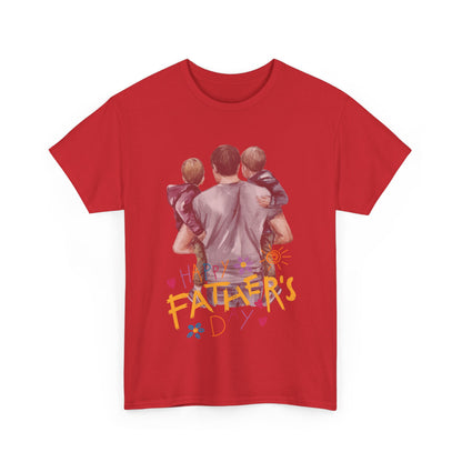 Happy Father's Day Unisex Heavy Cotton Tee