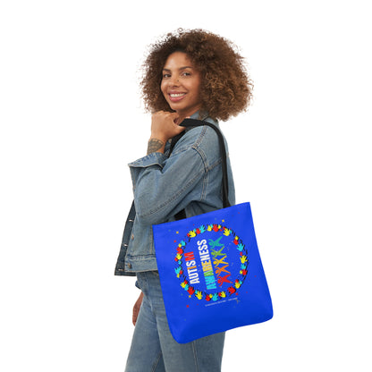 Autism Awareness Canvas Tote Bag,