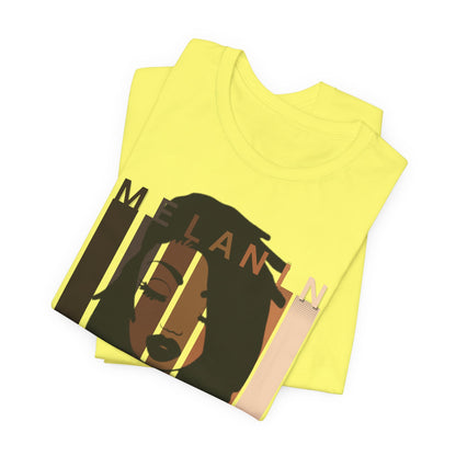 Melanin Loc'd Jersey Short Sleeve Tee