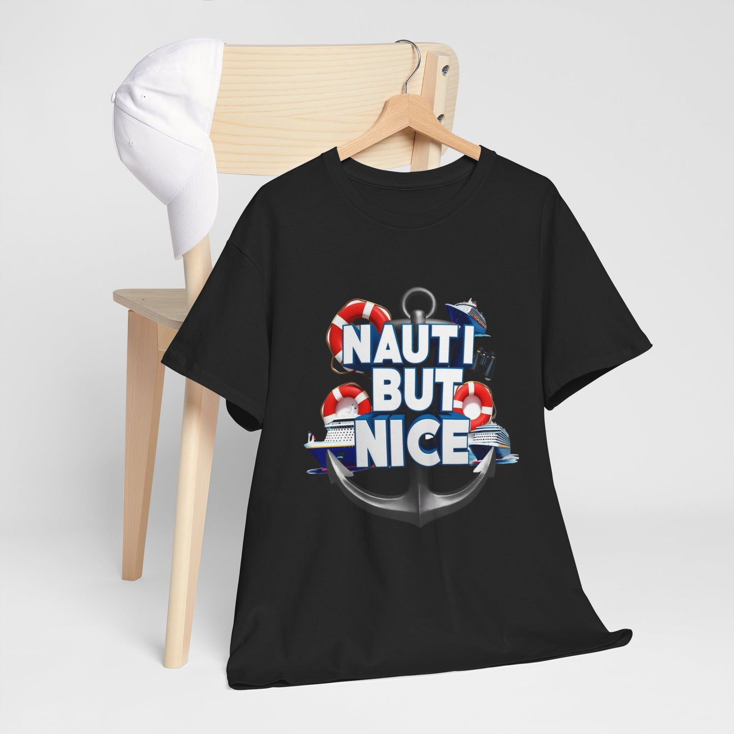 Nauti Unisex Tee - NAUTI BUT NICE Design