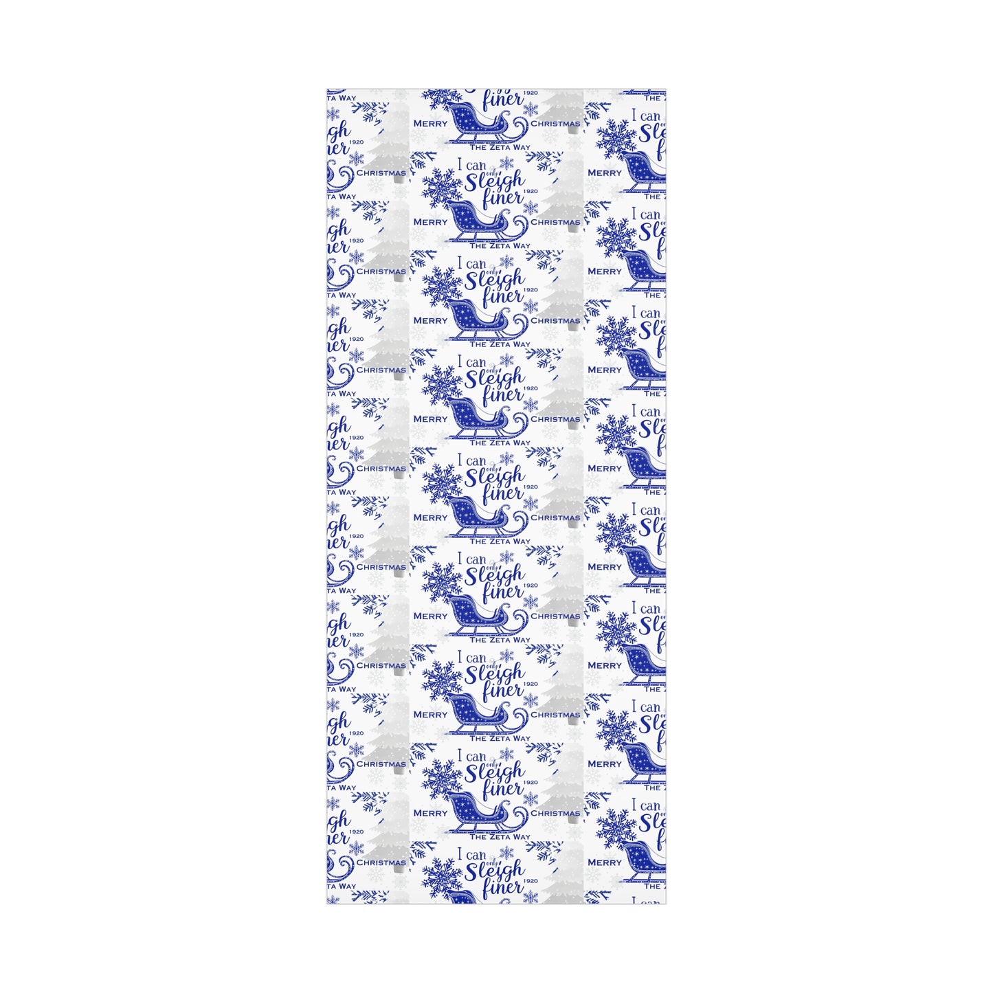 Gift Wrap Papers- Sleigh Finer