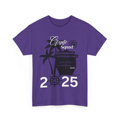 T-Shirt Cruise Squad 2025 Family Friends Girl's Trip Memory Maker