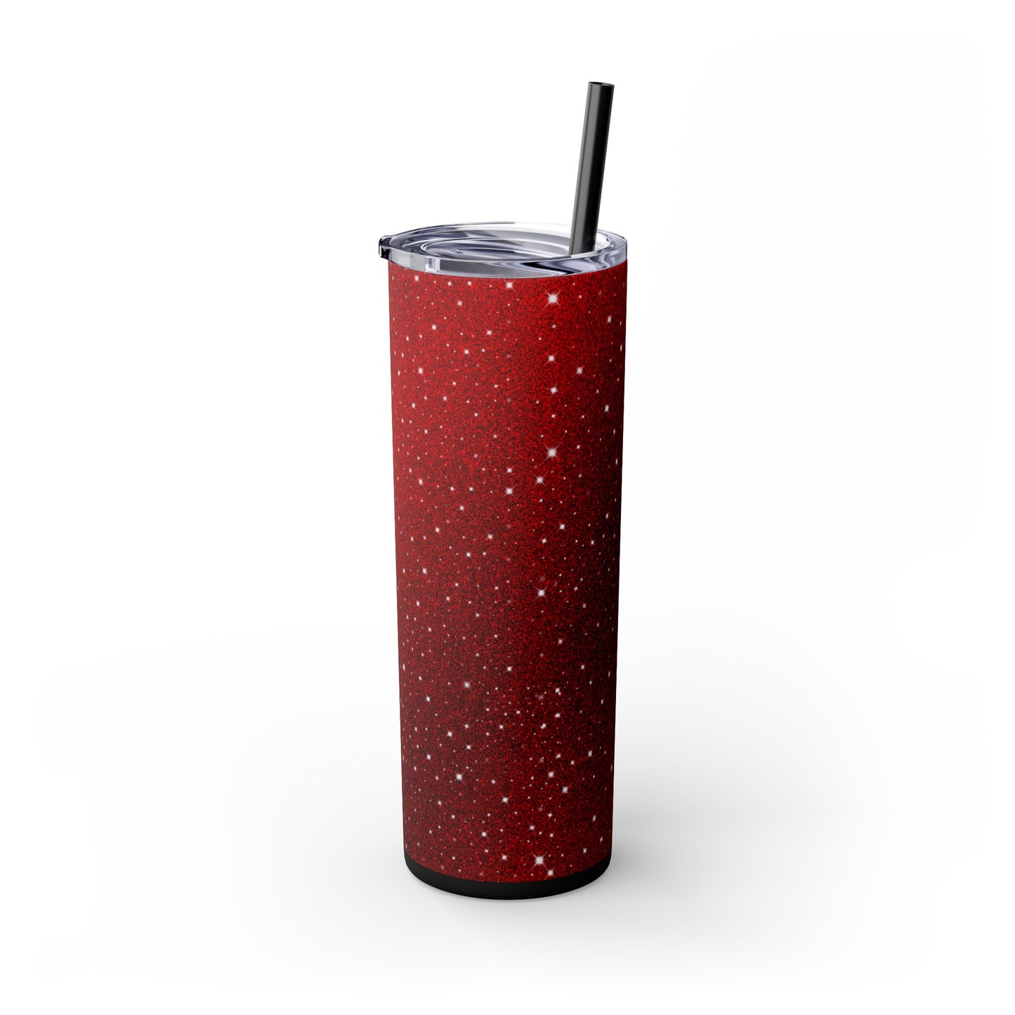 Red Riding Skinny Tumbler with Straw, 20oz