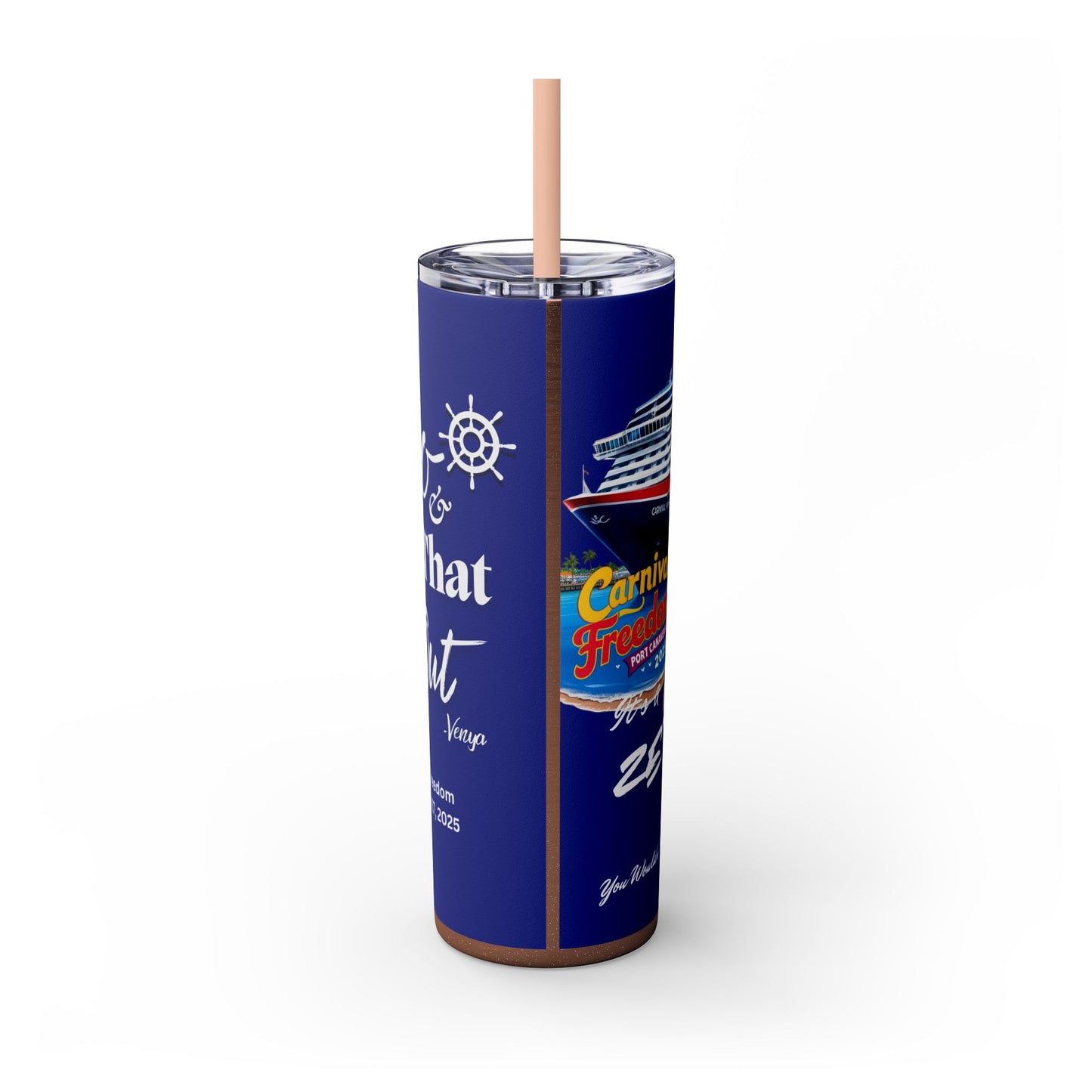 Tumbler - Tre LIDO DECK Beach and Poolside Theme