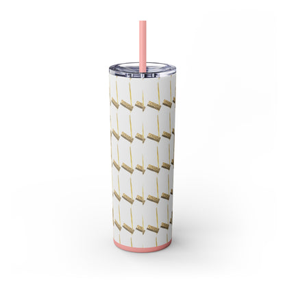 "Will you be my Bridesmaid?" Skinny Tumbler with Straw, 20oz