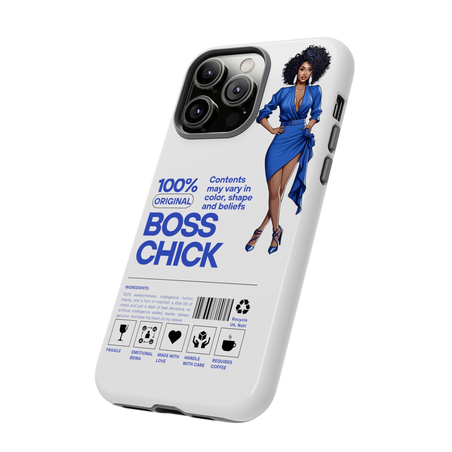 Boss Chick Label Tough Cases